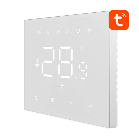 Termostato Smart Avatto WT410-16A-W Riscaldamento Elettrico 16A WiFi
