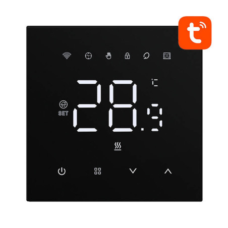 Termostato Smart Avatto WT410-16A-B per riscaldamento elettrico 16A WiFi