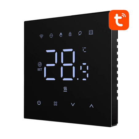 Termostato Smart Avatto WT410-BH-3A-B Caldaia a Gas 3A WiFi