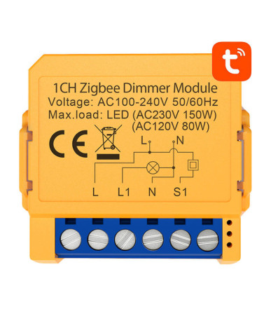 Interruttore Smart Socket ZigBee Avatto ZDMS16-2 TUYA
