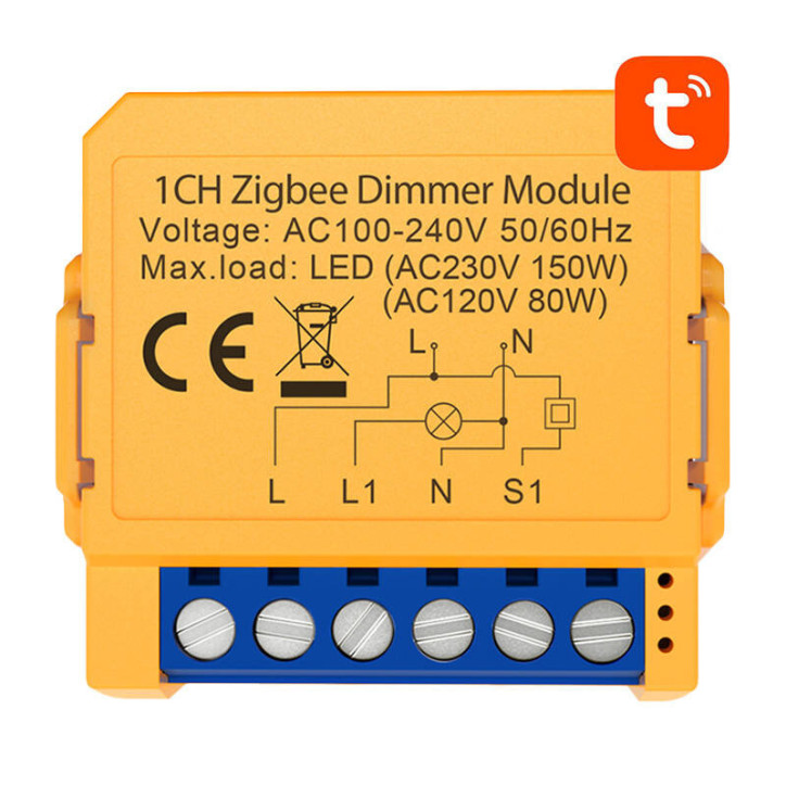Interruttore Smart Socket ZigBee Avatto ZDMS16-2 TUYA
