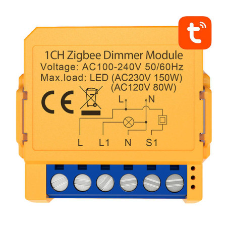 Avatto ZDMS16-1 Presa Intelligente Zigbee TUYA