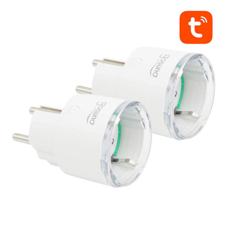Smart plug WiFi Gosund SP111 3680W 16A, Tuya (2 pezzi)