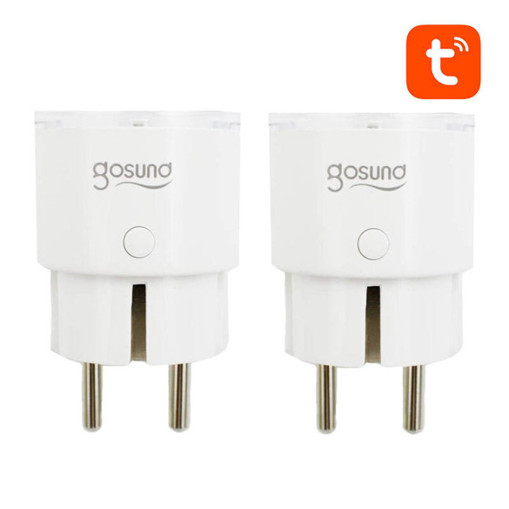 Smart plug WiFi Gosund SP111 3680W 16A, Tuya (2 pezzi) Smart plug WiFi Gosund SP111 3680W 16A, Tuya (2 pezzi)