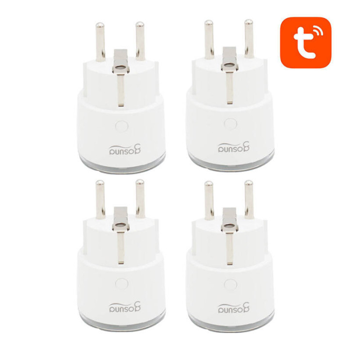 Gosund SP111 3680W 16A WiFi Smart Plug Tuya 4 Pezzi