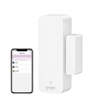 Sensore smart apertura porte e finestre Gosund ST18 Zigbee