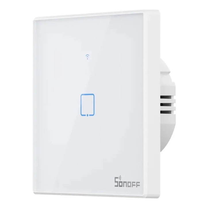 Smart Switch WiFi + RF 433 Sonoff T2 EU TX (1 canale) aggiornato