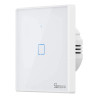 Sonoff T2EU1C-TX Interruttore Smart WiFi + RF 433MHz Bianco 1 Pulsante