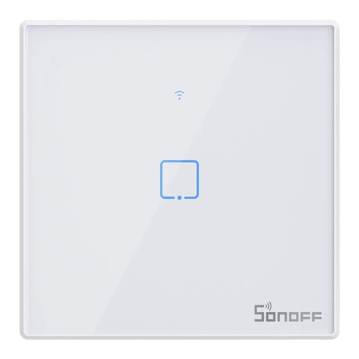 Smart Switch WiFi + RF 433 Sonoff T2 EU TX (1 canale) aggiornato