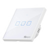 Sonoff T2EU3C-TX Smart Switch WiFi RF 433MHz 3-Canali Bianco