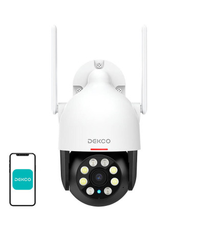 IP Outdoor camera WiFi DEKCO DC5L 2K QHD 166°