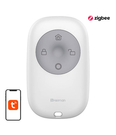Heiman HS1RC-E Tuya Smart Zigbee Telecomando Bianco