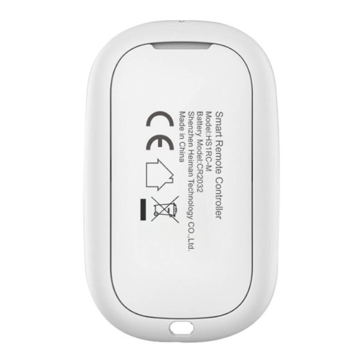 Heiman HS1RC-E Tuya Smart Zigbee Telecomando Bianco