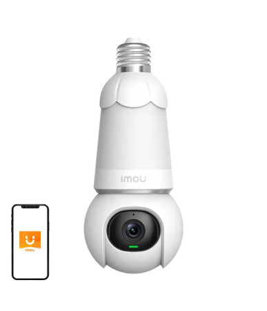 2in1 Bulb and 360° Outdoor Camera WiFi IMOU Bulb Cam 5MP