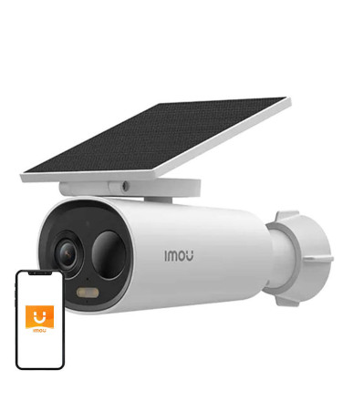 Fotocamera Outdoor IMOU Cell 3C AIO con Pannello Solare Integrato
