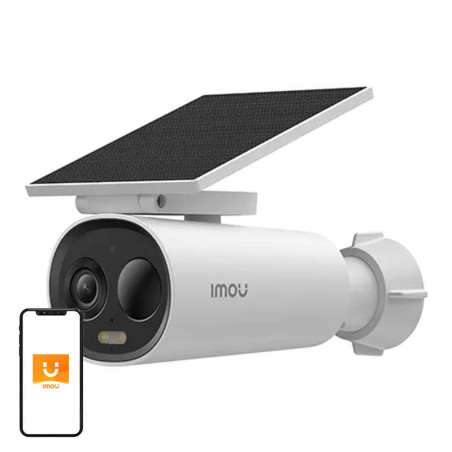 Fotocamera Outdoor IMOU Cell 3C AIO con Pannello Solare Integrato