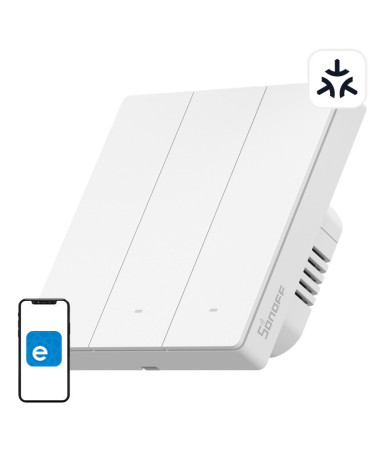 SONOFF M5-3C-86W WiFi Matter smart wall switch (3-channel)