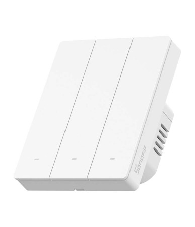SONOFF M5-3C-80W Interruttore Smart a Parete 3 Canali WiFi Matter Bianco