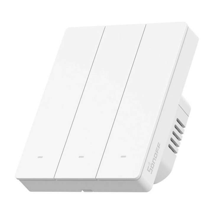 SONOFF M5-3C-80W Interruttore Smart a Parete 3 Canali WiFi Matter Bianco
