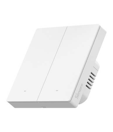 Sonoff M5-2C-86W Interruttore Smart WiFi Matter 2 Canali Bianco