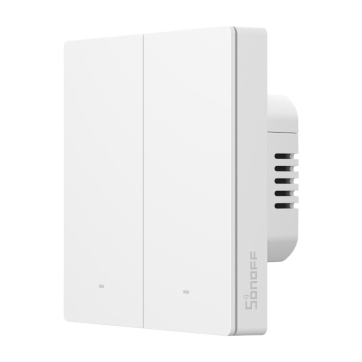 Sonoff M5-2C-86W Interruttore Smart WiFi Matter 2 Canali Bianco