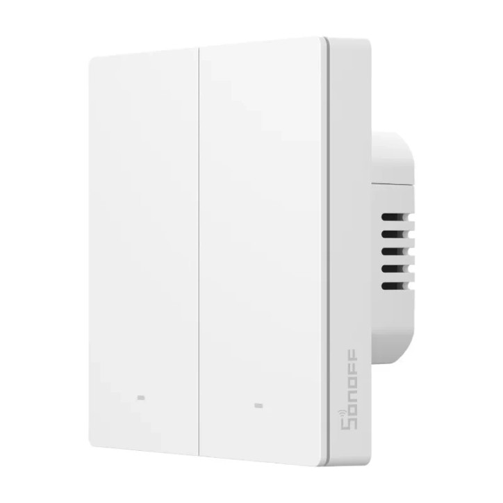 Sonoff M5-2C-86W Interruttore Smart WiFi Matter 2 Canali Bianco