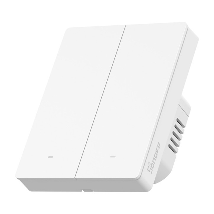 SONOFF M5-2C-80W Interruttore smart WiFi Matter (2 canali, per cornice)