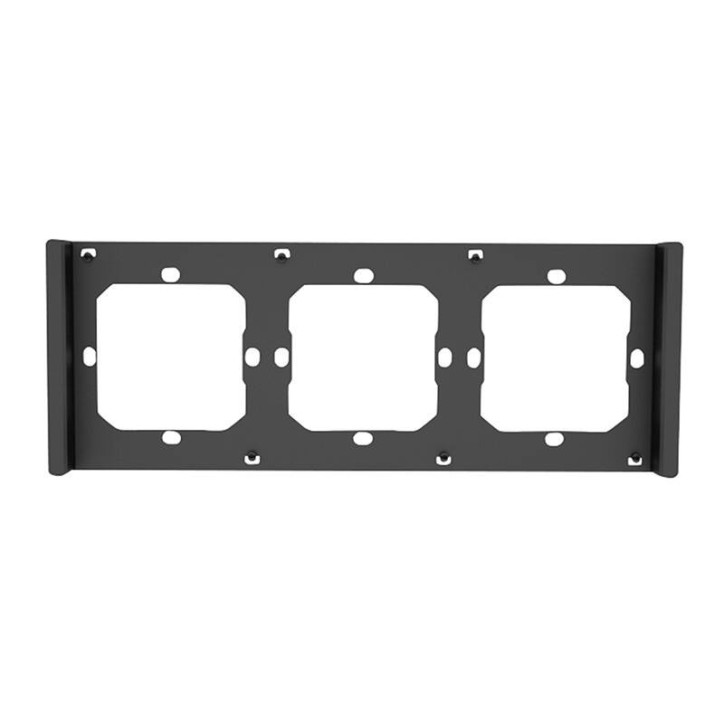 Frame per interruttore SONOFF M5-3C-80-F triplo (grafite/nero) Frame per interruttore SONOFF M5-3C-80-F triplo (grafite/nero)