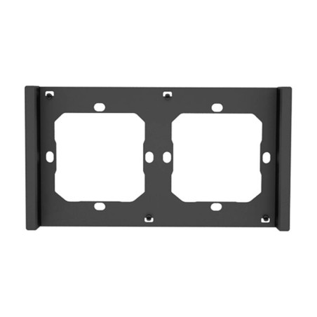 Frame per interruttore SONOFF M5 80 doppio 2 moduli (grafite/nero)