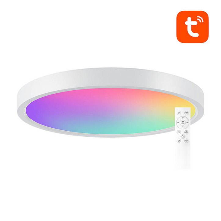 Lampada da Soffitto Smart Gosund LB12 30cm RGBCW WiFi/Bluetooth 1920lm con Telecomando Lampada da Soffitto Smart Gosund LB12 30cm RGBCW WiFi/Bluetooth 1920lm con Telecomando