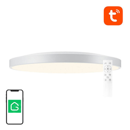 Gosund LB13 Lampada da Soffitto Smart 30cm RGBCW Bluetooth 1600lm con Telecomando