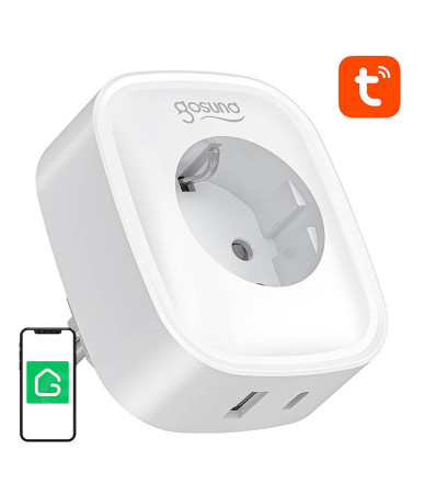 Gosund SP6 16A USB-C 20W Presa Smart WiFi/Bluetooth Tuya