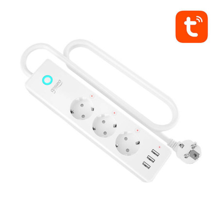 Multipresa WiFi Gosund P1 PLUS (3 prese Schuko, 3 USB-A) Tuya