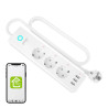 Gosund P1 PLUS ciabatta smart WiFi (3x Schuko, 3x USB-A) Tuya