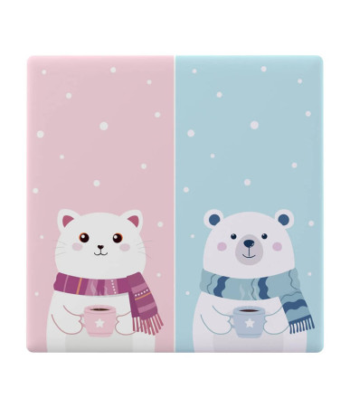 Decorative cover / cap for T5 SONOFF Cartoon 2C touch switch