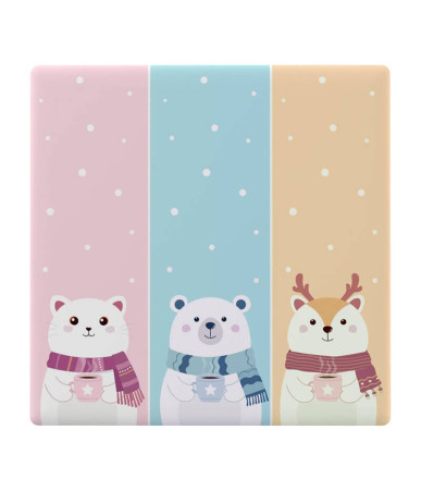 SONOFF T5-3C-86-cartoon Cover per Interruttore Tocco Cartoon