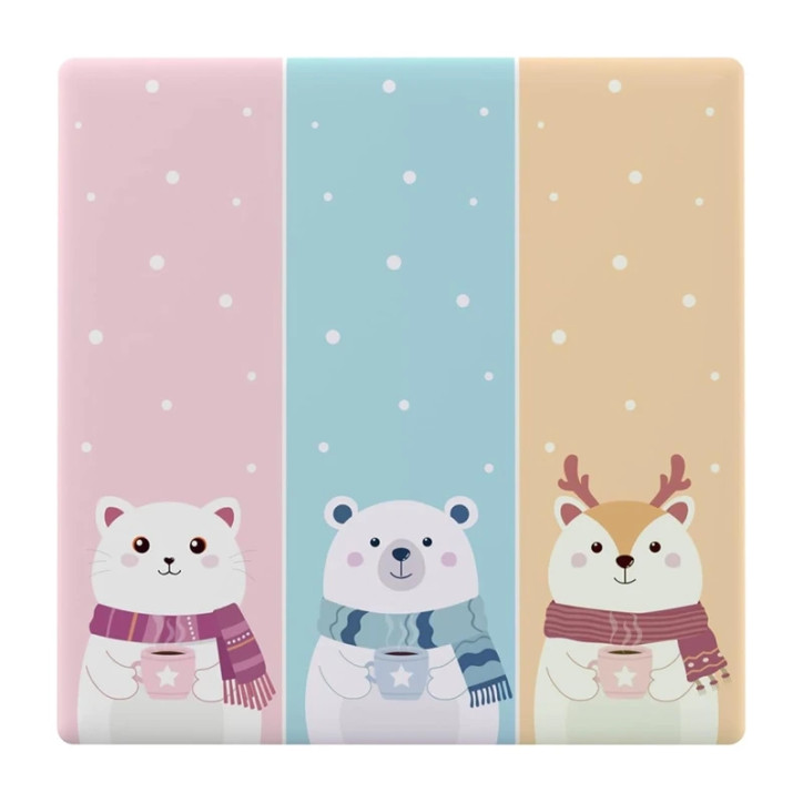 SONOFF T5-3C-86-cartoon Cover per Interruttore Tocco Cartoon