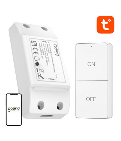 Interruttore smart Gosund SW20 Wi-Fi 10A con telecomando
