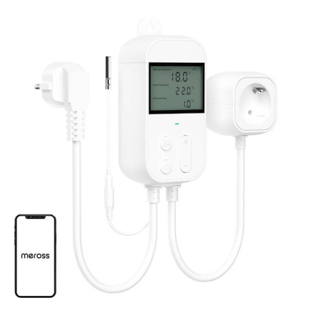 Termostato Meross MTS960HK (HomeKit) per prese