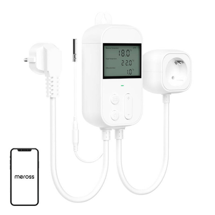Termostato Meross MTS960HK (HomeKit) per prese