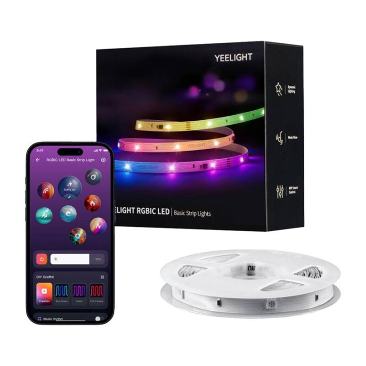 Yeelight Striscia LED RGBIC Basic (6 metri)