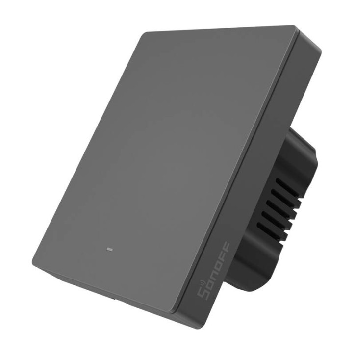 Interruttore a parete Smart WiFi SONOFF M5-1C-80 (1 canale, per cornice, Grigio Grafite)