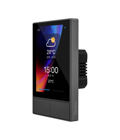 Pannello di controllo Smart WiFi SONOFF NSPanel (Nero, 120mm)