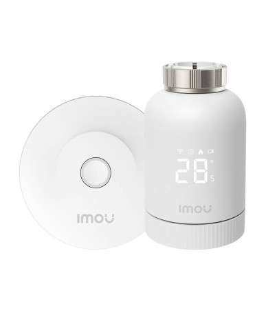 IMOU KIT-TRV1-EU-2 Kit testa termostatica ZigBee con 6 adattatori e gateway