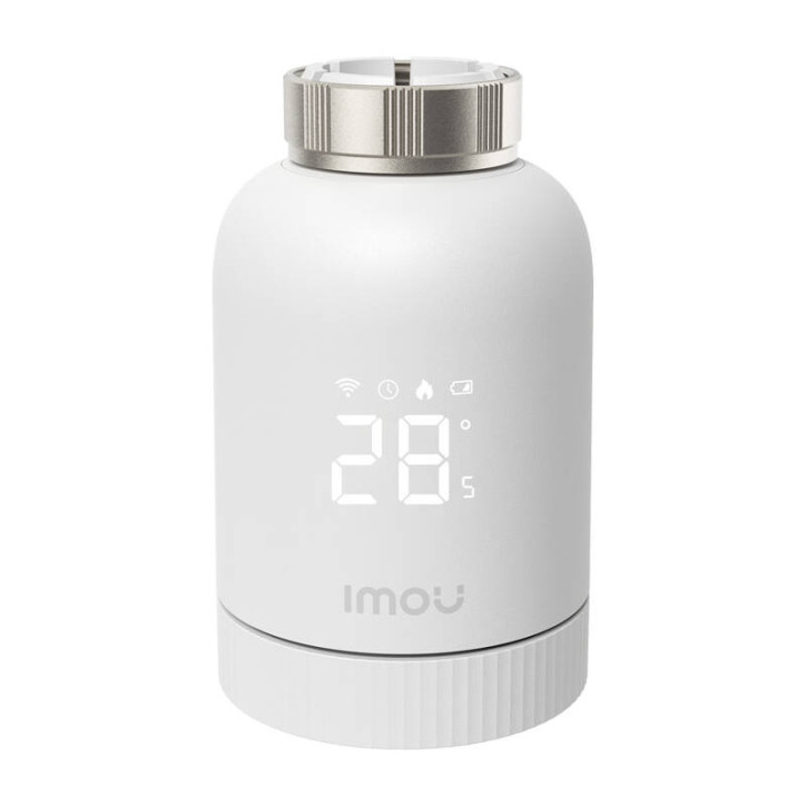 IMOU KIT-TRV1-EU-2 Kit Termostato ZigBee con Gateway e 6 Adattatori