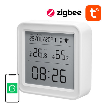 Sensore Temperatura e Umidità Zigbee Gosund ST17 LCD Tuya