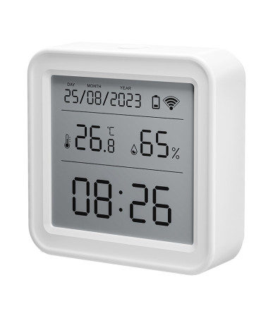 Gosund ST17 Sensore Temperatura e Umidità Zigbee LCD Bianco