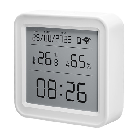 Gosund ST17 Sensore Temperatura e Umidità Zigbee LCD Bianco