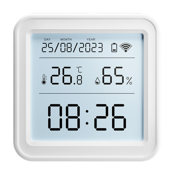 Gosund ST17 Sensore Temperatura e Umidità Zigbee LCD Bianco