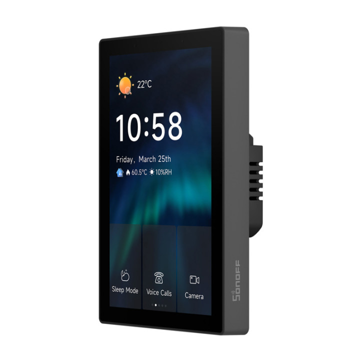 SONOFF NSPanel Pro 120 Smart Control Panel Matter WiFi/Bluetooth/ZigBee Nero